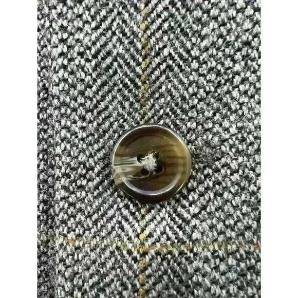 Vintage Chaps Ralph Lauren Sport Coat Men's 44R Wool Brown Three Button Blazer - Picture 4 of 16